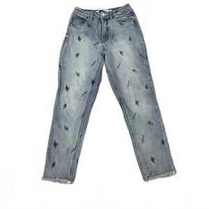 Tinseltown Y2K Revival Scattered Snakes Edgy Whimsical Jeans Women's Size 5